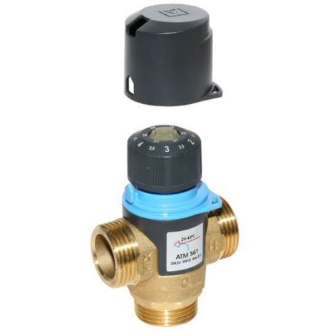 Afriso Brauchwassermischer Thermisches Mischventil ATM 561 DN20 1AG 20 bis 43°C 2,5m³/h 78283
