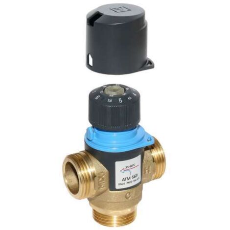 Afriso Brauchwassermischer Thermisches Mischventil ATM 563 DN20 1AG 35 bis 60°C 2,5m³/h 78284