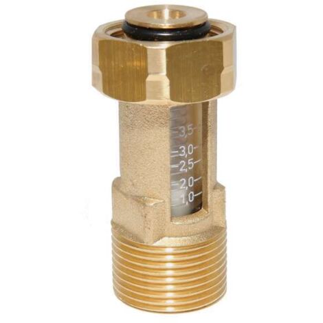 Afriso Durchflussmesser Flowmeter DFM 10-1M 1 bis 3,5 Liter G3/4xG3/4 (Eurokonus) 78619