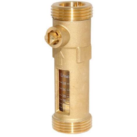 Afriso Durchflussmesser Flowmeter DFM 15-2M 8 bis 28 Liter AG1 x AG1 (Eurokonus) 80969