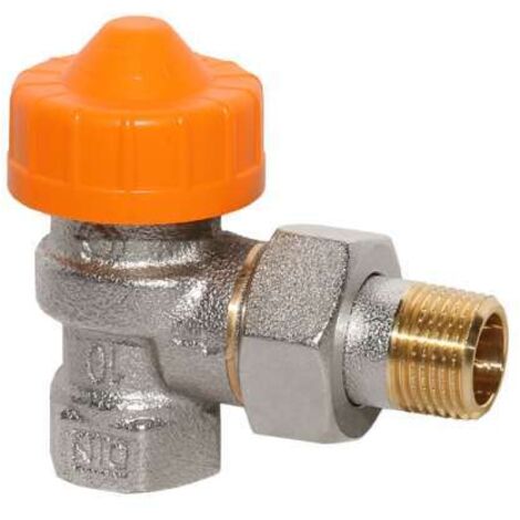 Afriso Dynamisches Thermostat-Ventil Vario-DP Eckform 3/8 für Thermostate 30x1,5 161010.100