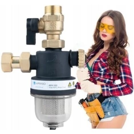 Afriso  Séparateur Magnétique ADS110 - Compact - Polyamide - Filtration Efficace - Installation Facile
