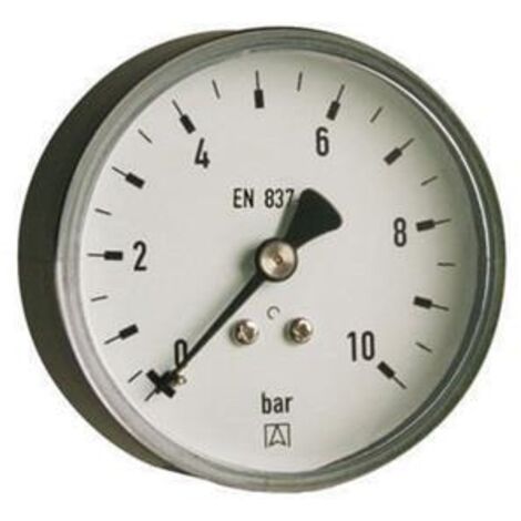 Afriso tube de bourdon 63539 G 2000 / 4 B, 10 bar, boîtier d = 63mm
