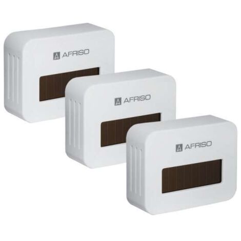 Afrisohome 3x Funktransmitter Temperatursensor und Feuchtesensor FTM TF EnOcean 78979