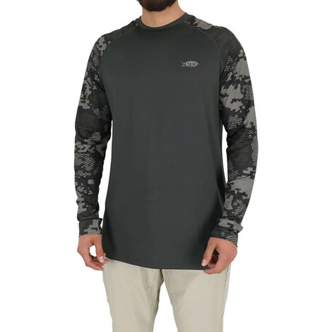 AFTCO – vêtements De pêche à manches longues pour hommes, chemise De Protection solaire, T-Shirt De randonnée en plein air, été,XS,1