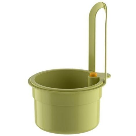 Afvoermand - Gootsteenzeef - Hangende afvoermand - Multifunzionale - Keukengebruik - Verde