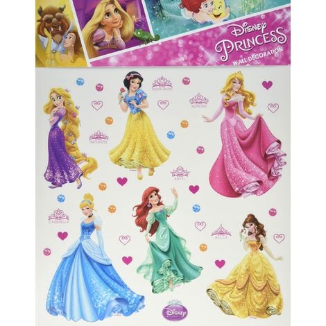 Adesivi delle principesse Disney - 1 foglio per 1,25 €