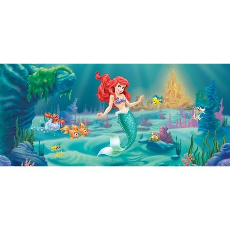 Ag Design Ftdh 0620 Photo Wallpaper Adesivo Da Parete Adesivo Da Parete Motivo Carta Da Parati Con Foto Omurals Disney Ariel