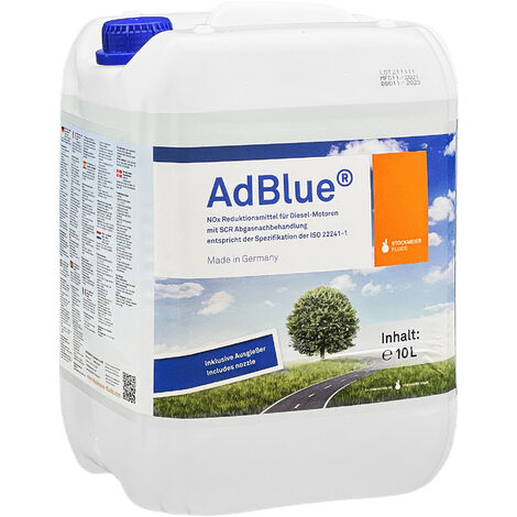 HDPE AdBlue-Kanister 10 L dunkelblau 