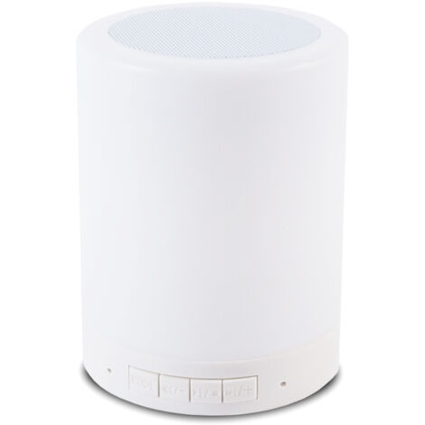 Aga Altavoz inalámbrico con lámpara LED RGB