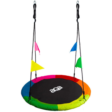 Aga Aro Colgante para Columpio 90 cm Seis Colores con Banderas