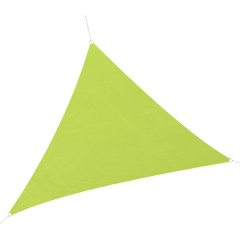 Aga Bâche d'ombrage 3,6x3,6x3,6 m Vert clair