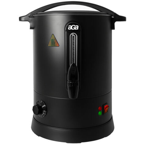 Aga Calentador de vino caliente 6 l Negro