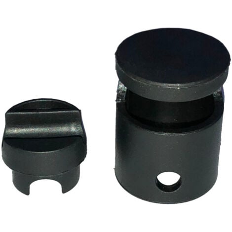 AGA24 AGA capuchon noir pour les trampolines avec le filet de sécurité intérieur