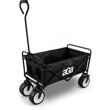 Aga Carro de transporte plegable MR4620 Negro