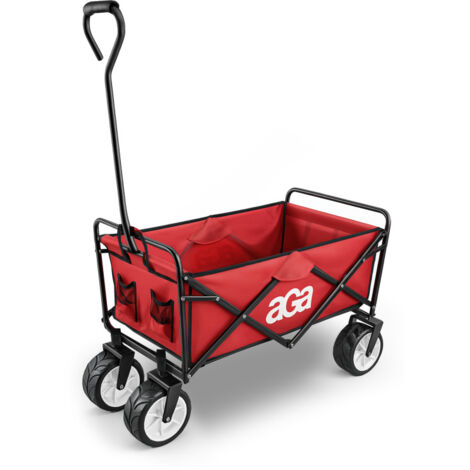 Aga Carro de transporte plegable MR4620 Rojo