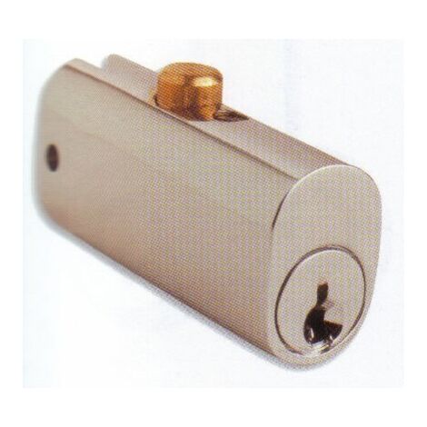 AGA CERRADURA 148 PULSAR OVAL BOTON NIQUEL