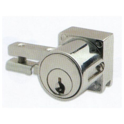 AGA CERRADURA 158 PERFIL CRISTAL EMBUTIR PULSADOR