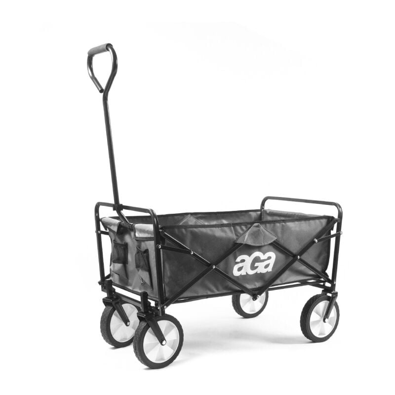 Aga24 - Aga Chariot de transport pliable MR4610 Gris