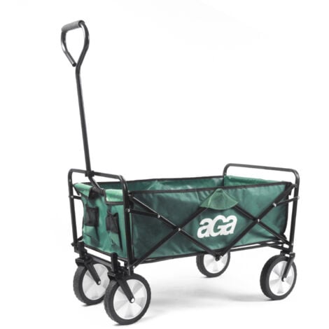 AGA24 Aga Chariot de transport pliable MR4610 Vert