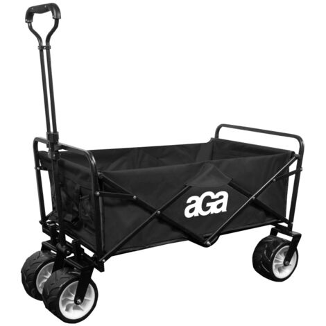 Aga Chariot de transport pliable MR4611-Noir