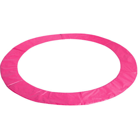 Aga Couvre-ressorts ovale pour les trampolines EXCLUSIVE 366 cm Rose, coussin de protection
