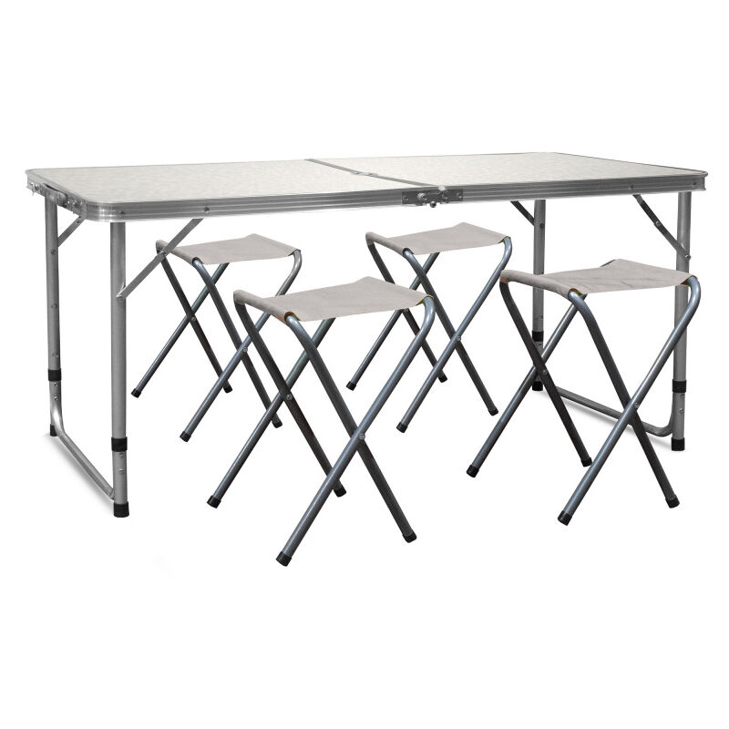 Aga Ensemble de camping pliable Beige