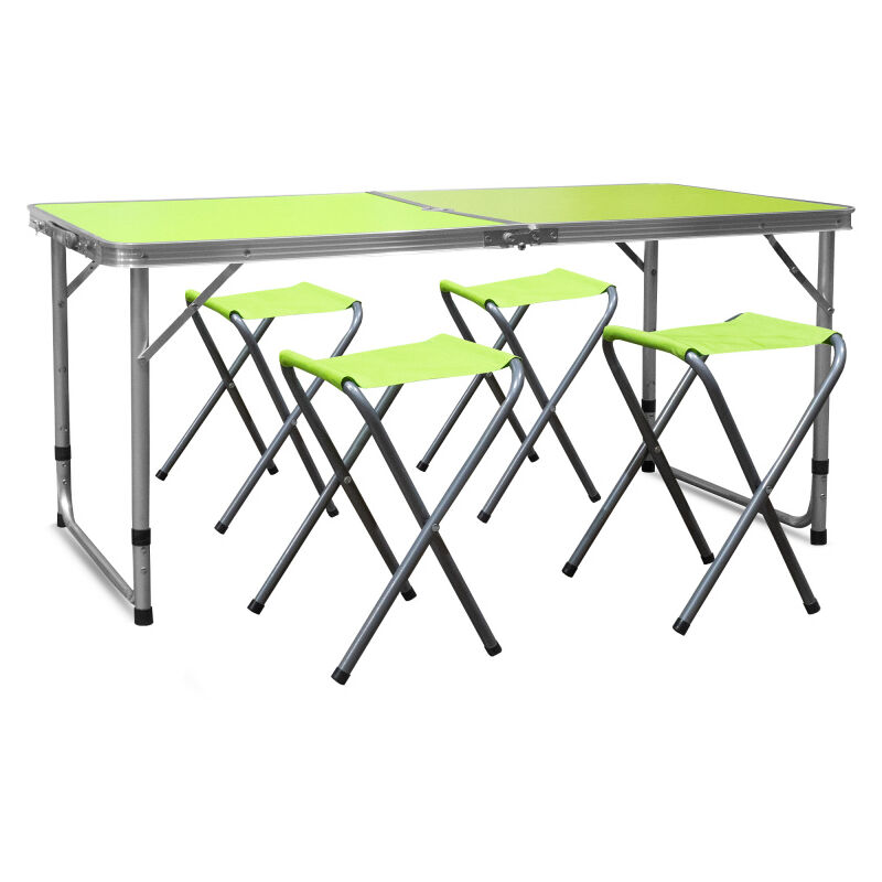 Aga24 - Aga Ensemble de camping pliable Vert