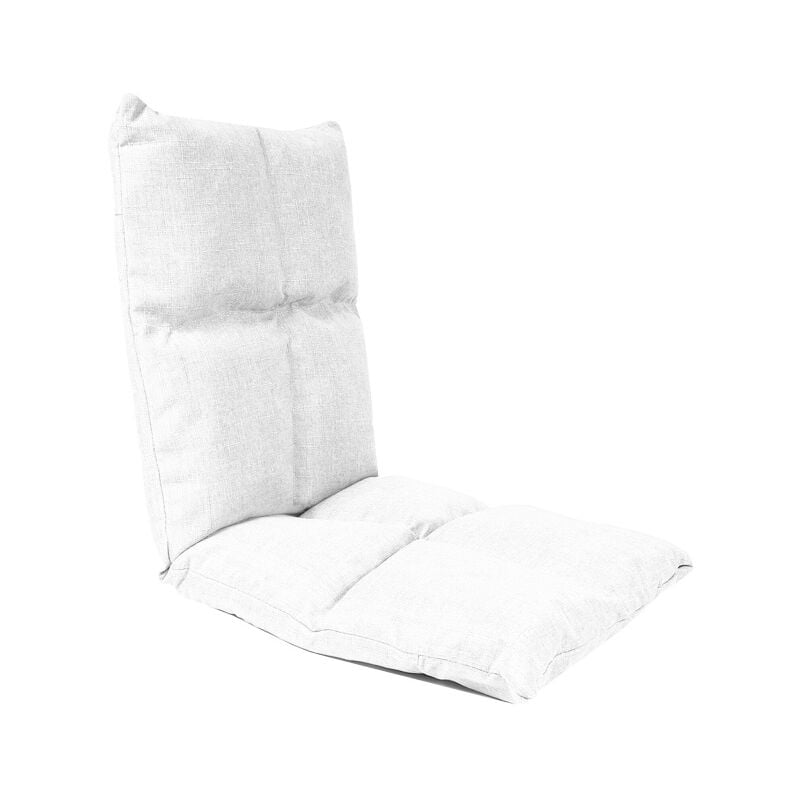 Aga24 - Aga Fauteuil de sol inclinable 36x48x48 cm Blanc