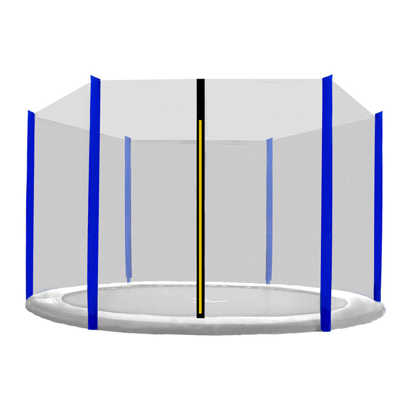 Aga24 - Aga Filet de protection 305 cm pour 6 poteaux Filet noir / Bleu