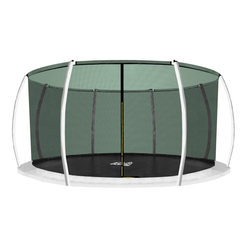 Aga24 - Aga Filet de protection intérieur 366 cm pour 8 poteaux Vert foncé (cercle)