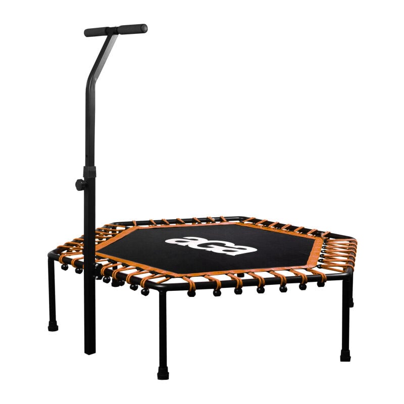 Aga fitness Trampoline 130 cm Orange + barre