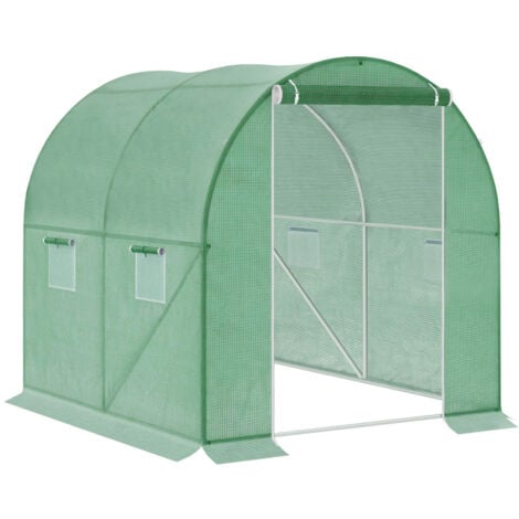 Aga Gewächshaus, Foliengewächshaus MR4001CH 2x2x2 m