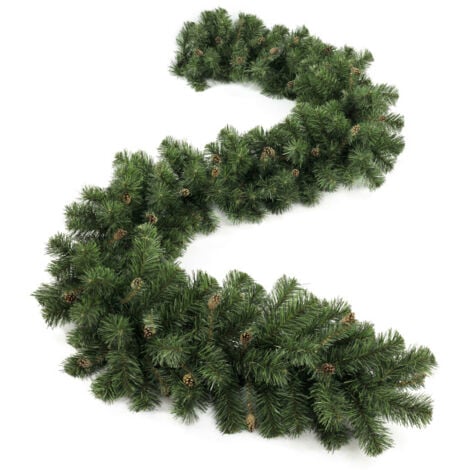 AGA24 Aga Guirnalda Navideña de 270 cm con piñas