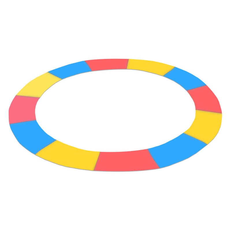 Aga24 - Aga Housse de protection pour ressorts de trampoline 250 cm Tricolore