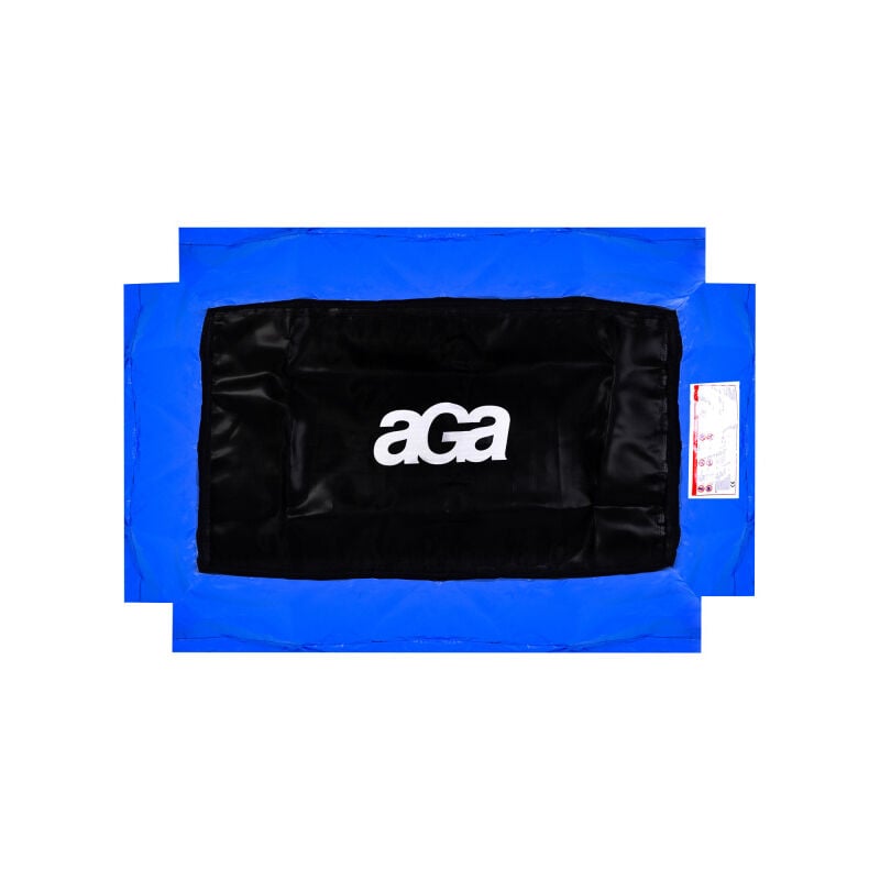 Aga Housse de protection pour ressorts de trampoline rectangulaire 122x183 cm Bleu