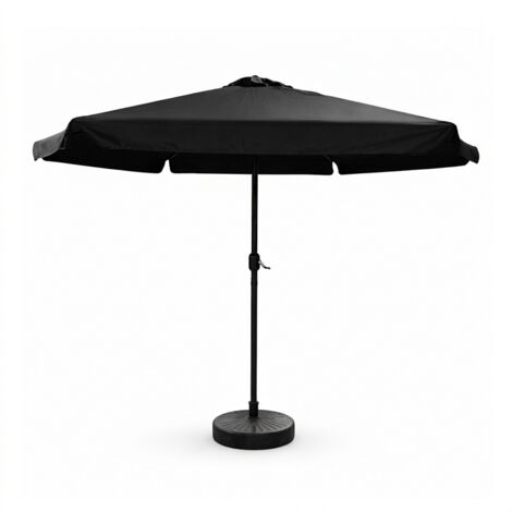 Aga Ombrellone da giardino 300 cm MR2055 Nero
