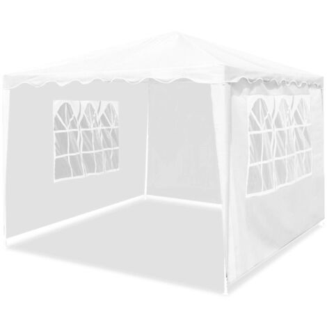 Aga Pavillon de jardin 3x3 m DS7007 Blanc