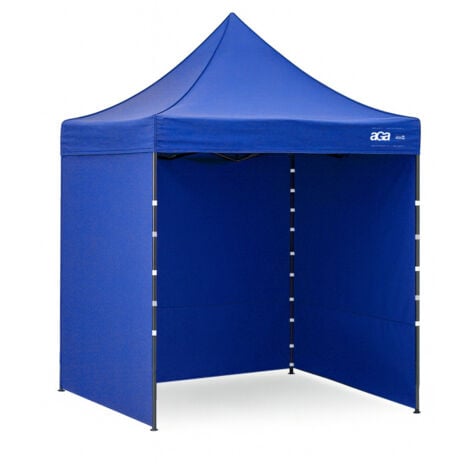 AGA24 Aga Pavillon, Pop-up-Pavillon, Partyzelte, Faltpavillon 2x2m Blau