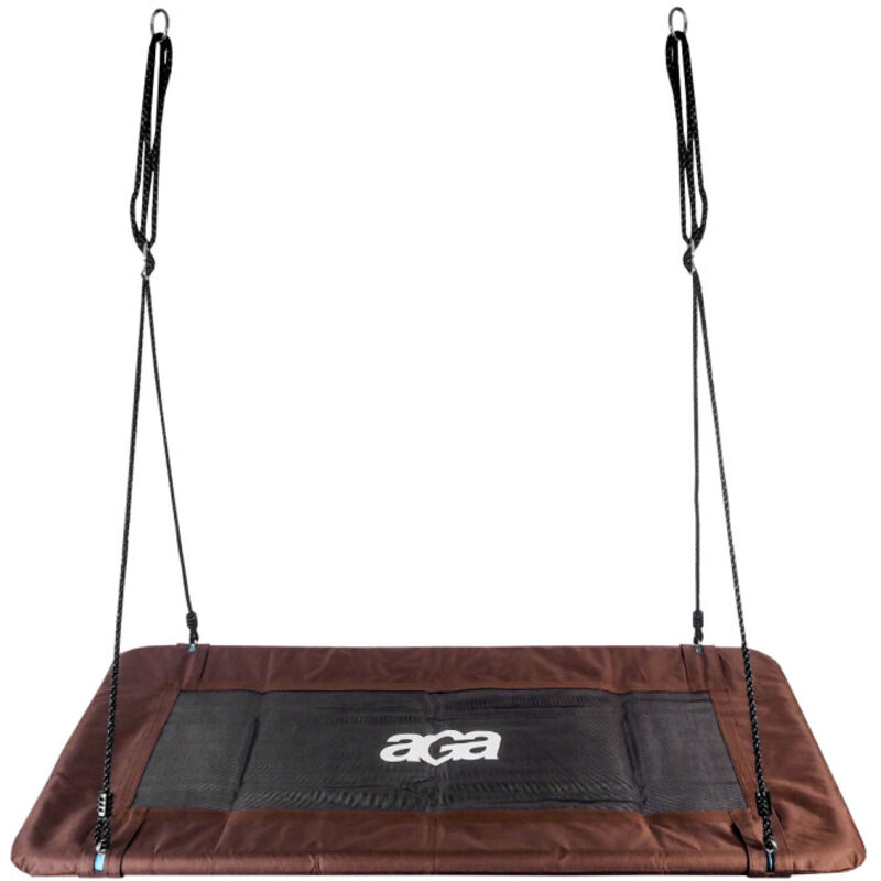 Aga24 - Aga Rectangle suspendu à bascule 150x79 cm Marron