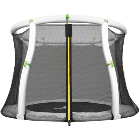 Aga Red de protección 116 cm para cama elástica infantil Verde claro