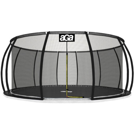 Aga Red de protección interior 500 cm para 12 postes para trampolín EXCLUSIVE