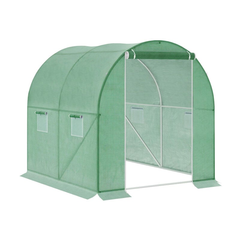 Aga24 - Aga Serre de jardin tunnel MR4001CH 2x2x2 m
