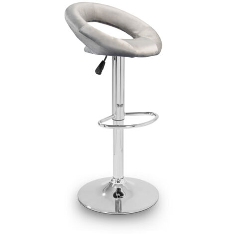 Aga Silla de Bar MR2043 Gris