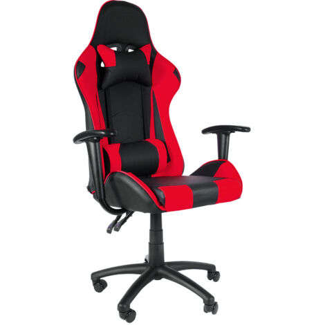 Aga Silla de juego MR2090 Negro - Rojo