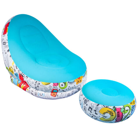 Aga Sillón Inflable con Reposapiés DS2506