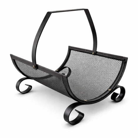 Aga Soporte para leña con asa 38x33x38 cm