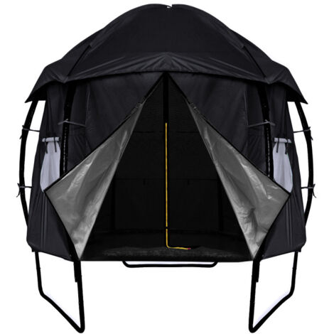 Aga Stan para trampolín EXCLUSIVE 250 cm (8 ft) Negro