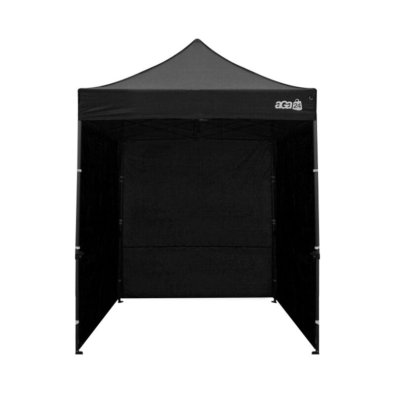 Aga Stand de ciseaux 2x2m Noir
