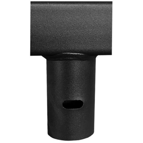 Aga T-conector para trampolín EXCLUSIVE 500 cm Negro